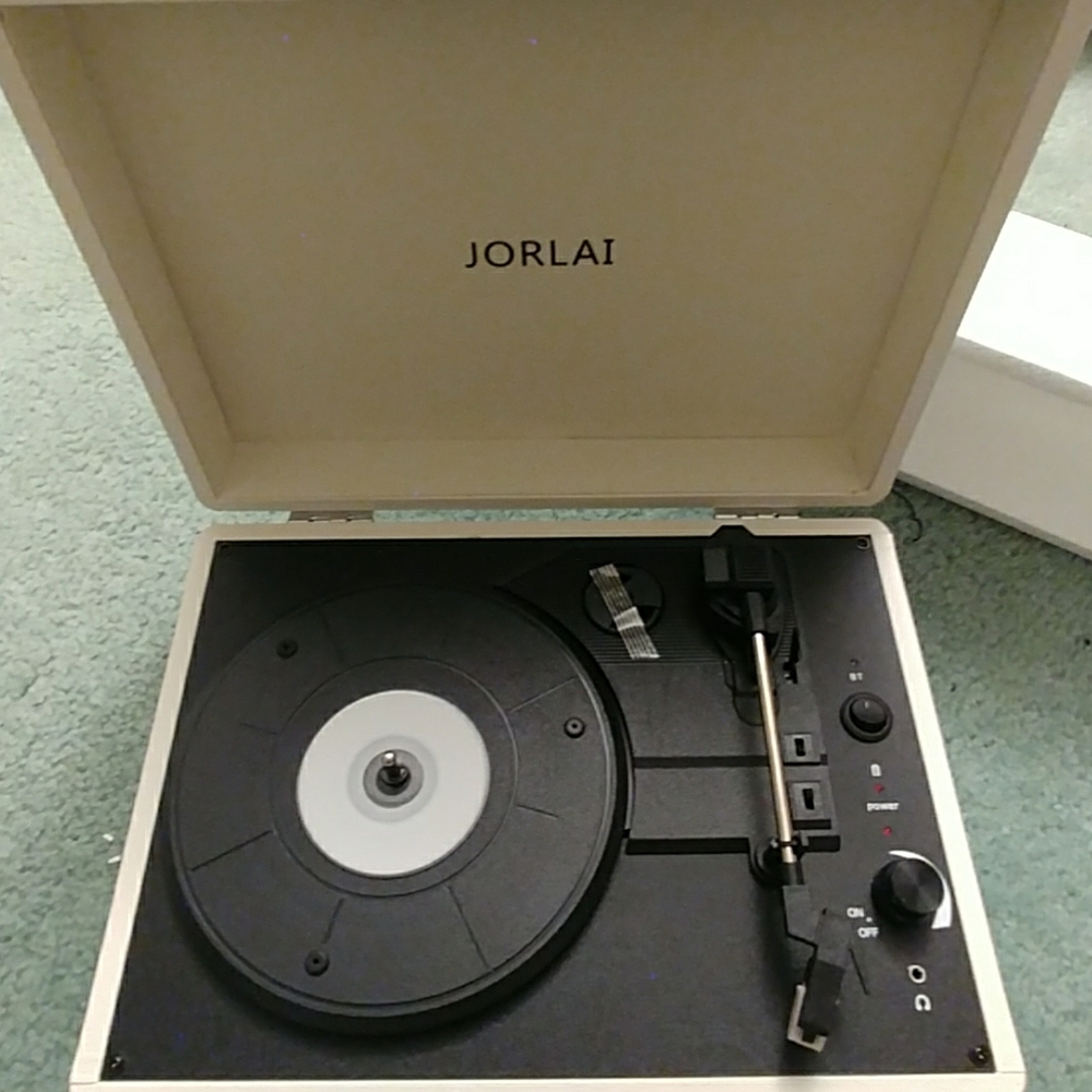 Portable record player
